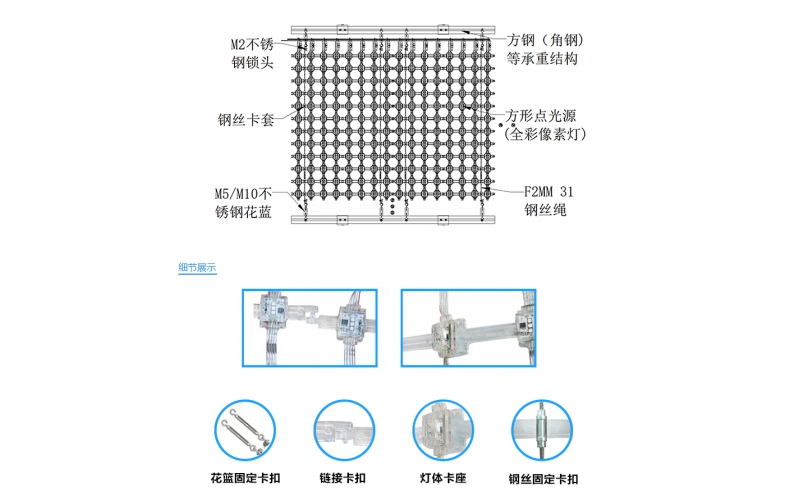 P62.5全彩網格屏，網格軟屏，戶外LED網格屏