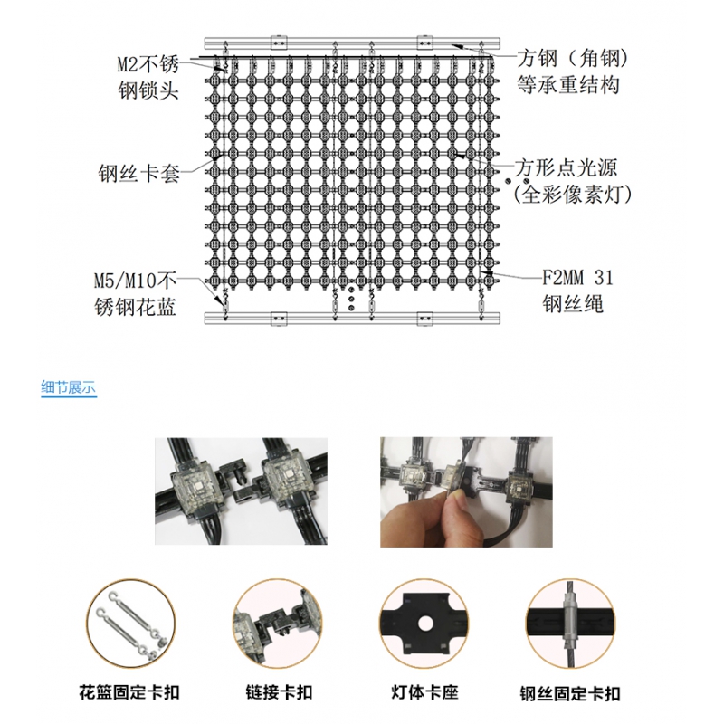 P38.5 LED 網(wǎng)格屏，LED網(wǎng)格軟屏，戶(hù)外LED網(wǎng)格屏